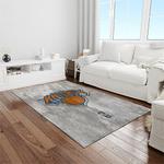 nba new york knicks basketball team logo rectangle area rug light room nyk31