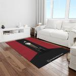 ncaa alabama crimson tide college sport basketball and foolball team logo rectangle area rug light room act45