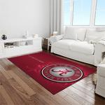 ncaa alabama crimson tide college sport basketball and foolball team logo rectangle area rug light room act49