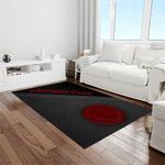 ncaa alabama crimson tide college sport basketball and foolball team logo rectangle area rug light room act67