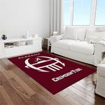 ncaa alabama crimson tide college sport basketball and foolball team logo rectangle area rug light room act78