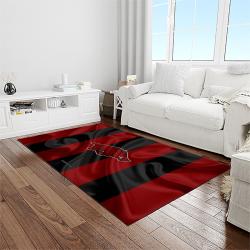 NCAA Arkansas Razorbacks College Sport Basketball And Foolball Team Logo Rectangle Area Rug AR07