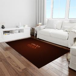 NCAA Auburn Tigers College Sport Basketball And Foolball Team Logo Rectangle Area Rug ATS06