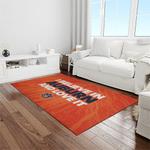 ncaa auburn tigers college sport basketball and foolball team logo rectangle area rug light room ats49
