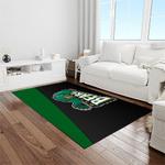 ncaa baylor bears sport basketball and foolball team logo rectangle area rug light room bb02