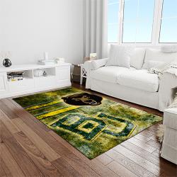NCAA Baylor Bears Sport Basketball And Foolball Team Logo Rectangle Area Rug BB06