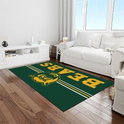 NCAA Baylor Bears Sport Basketball And Foolball Team Logo Rectangle Area Rug BB08