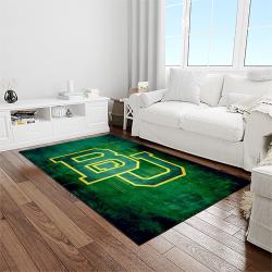 NCAA Baylor Bears Sport Basketball And Foolball Team Logo Rectangle Area Rug BB31