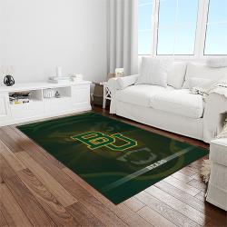 NCAA Baylor Bears Sport Basketball And Foolball Team Logo Rectangle Area Rug BB33