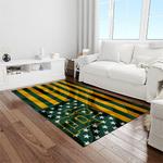 ncaa baylor bears sport basketball and foolball team logo rectangle area rug light room bb46