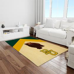 NCAA Baylor Bears Sport Basketball And Foolball Team Logo Rectangle Area Rug BB48