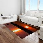 ncaa clemson tigers college sport basketball and foolball team logo rectangle area rug light room ct44