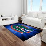 ncaa florida gators college sport basketball and foolball team logo rectangle area rug light room fg17