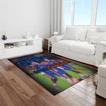 ncaa florida gators college sport basketball and foolball team logo rectangle area rug light room fg37