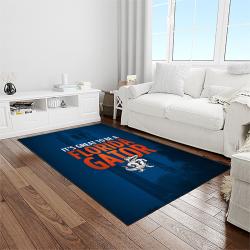 NCAA Florida Gators College Sport Basketball And Foolball Team Logo Rectangle Area Rug FG41
