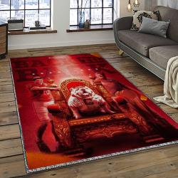 ncaa georgia bulldogs college sport basketball and foolball team logo rectangle area rug dark room gbs52