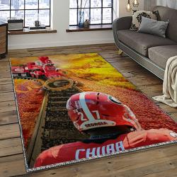 ncaa georgia bulldogs college sport basketball and foolball team logo rectangle area rug dark room gbs60
