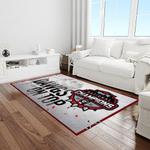 ncaa georgia bulldogs college sport basketball and foolball team logo rectangle area rug light room gbs11