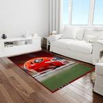 ncaa georgia bulldogs college sport basketball and foolball team logo rectangle area rug light room gbs30