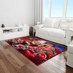 ncaa georgia bulldogs college sport basketball and foolball team logo rectangle area rug light room gbs55