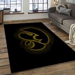 ncaa iowa hawkeyes college sport basketball and foolball team logo rectangle area rug dark room iwh54