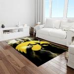 ncaa iowa hawkeyes college sport basketball and foolball team logo rectangle area rug light room iwh49