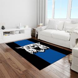 NCAA Kentucky Wildcats College Sport Basketball And Foolball Team Logo Rectangle Area Rug KTW08