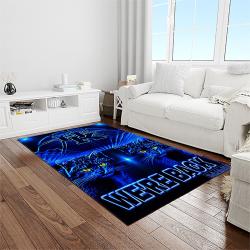 NCAA Kentucky Wildcats College Sport Basketball And Foolball Team Logo Rectangle Area Rug KTW26