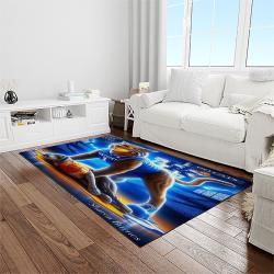 NCAA Kentucky Wildcats College Sport Basketball And Foolball Team Logo Rectangle Area Rug KTW44