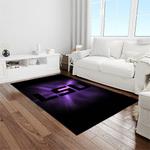 ncaa louisiana state university college sport basketball and foolball team logo rectangle area rug light room lsu27