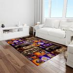 ncaa louisiana state university college sport basketball and foolball team logo rectangle area rug light room lsu34