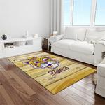 ncaa louisiana state university college sport basketball and foolball team logo rectangle area rug light room lsu57