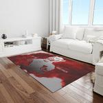 ncaa nc state wolfpack sport basketball and foolball team logo rectangle area rug light room ncsw53