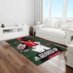 ncaa nc state wolfpack sport basketball and foolball team logo rectangle area rug light room ncsw60
