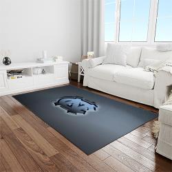 NCAA North Carolina Tar Heels College Sport Basketball And Foolball Team Logo Rectangle Area Rug NCTH63