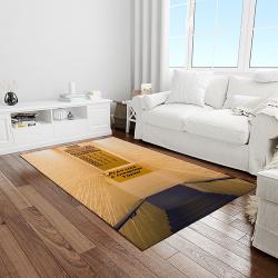NCAA Notre Dame Fighting Sport Basketball And Foolball Team Logo Rectangle Area Rug NDF23