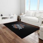 ncaa ohio state buckeyes college sport basketball and foolball team logo rectangle area rug light room osb18