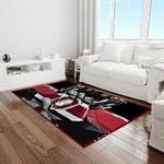 ncaa ohio state buckeyes college sport basketball and foolball team logo rectangle area rug light room osb57