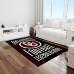 ncaa oklahoma sooners sport basketball and foolball team logo rectangle area rug light room os16