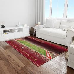 NCAA Oklahoma Sooners Sport Basketball And Foolball Team Logo Rectangle Area Rug OS17