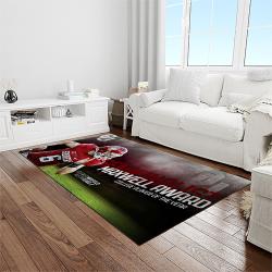 NCAA Oklahoma Sooners Sport Basketball And Foolball Team Logo Rectangle Area Rug OS55