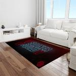 ncaa oklahoma sooners sport basketball and foolball team logo rectangle area rug light room os63