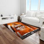 ncaa oklahoma state cowboys sport basketball and foolball team logo rectangle area rug light room osc15