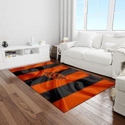 NCAA Oklahoma State Cowboys Sport Basketball And Foolball Team Logo Rectangle Area Rug OSC60