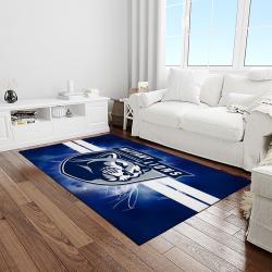 NCAA Penn State Nittany Lions College Sport Basketball And Foolball Team Logo Rectangle Area Rug PSNL26