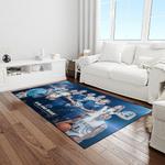 ncaa penn state nittany lions college sport basketball and foolball team logo rectangle area rug light room psnl27