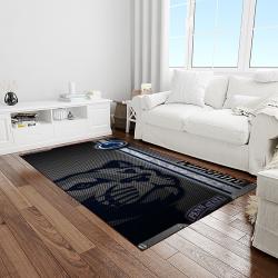 NCAA Penn State Nittany Lions College Sport Basketball And Foolball Team Logo Rectangle Area Rug PSNL45