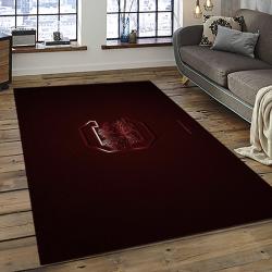 ncaa south carolina gamecocks college sport basketball and foolball team logo rectangle area rug dark room scg04