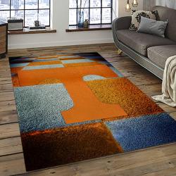 ncaa tennessee volunteers college sport basketball and foolball team logo rectangle area rug dark room tvs08