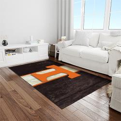 NCAA Tennessee Volunteers College Sport Team Basketball And Foolball Team Logo Rectangle Area Rug TVS11